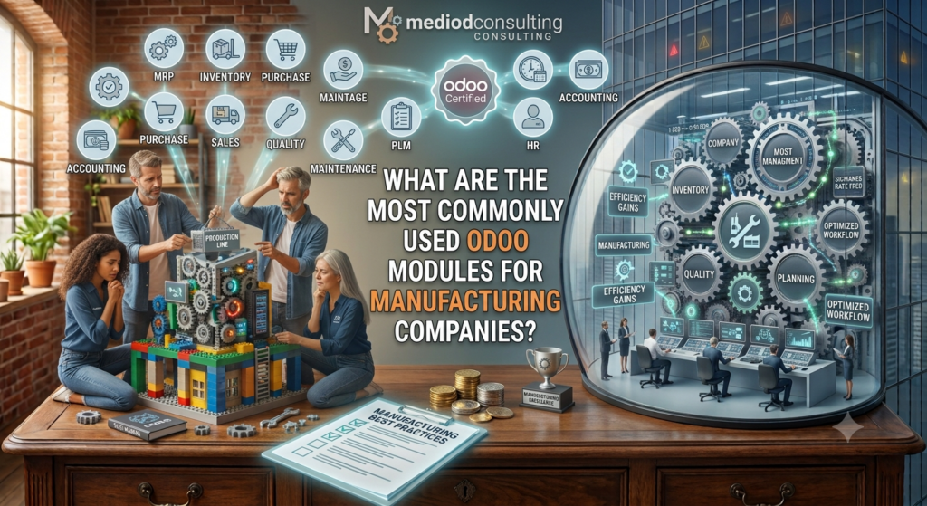 Odoo Modules for Manufacturing: Complete Guide for Manufacturers
