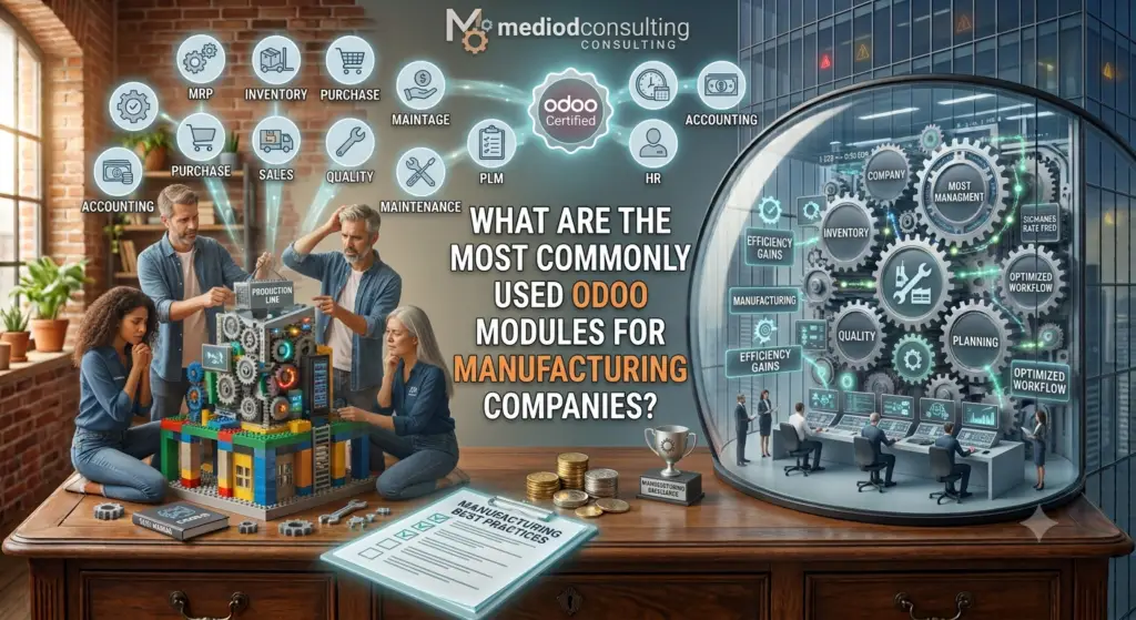 Odoo Modules for Manufacturing: Complete Guide for Manufacturers