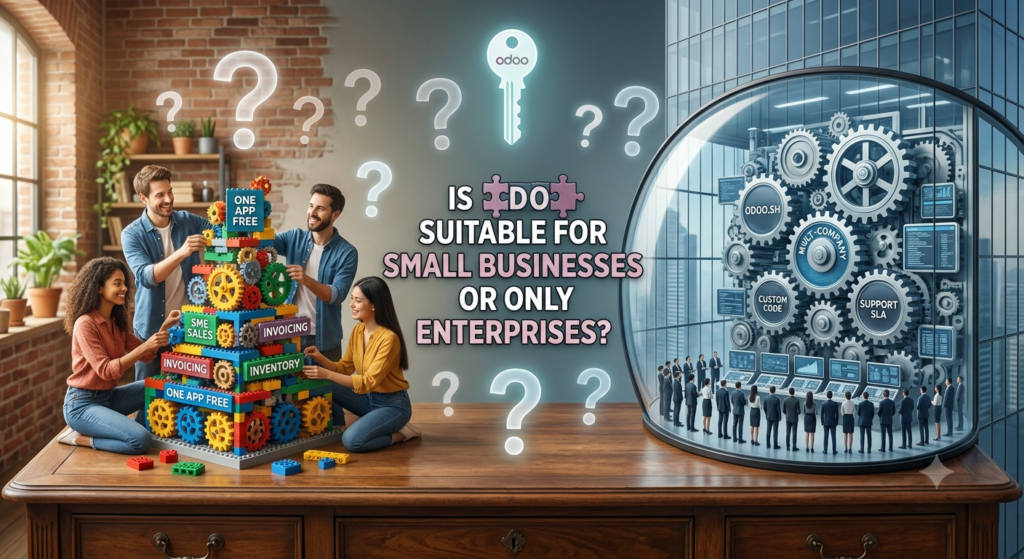 Odoo ERP for small businesses and enterprises
