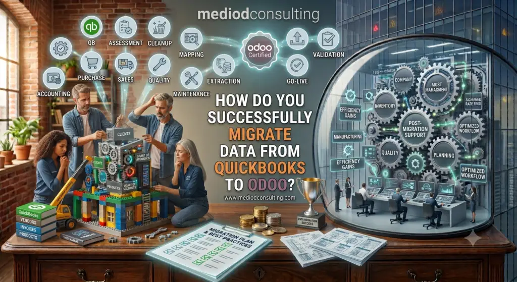 QuickBooks to Odoo Migration: Complete Data Migration Guide