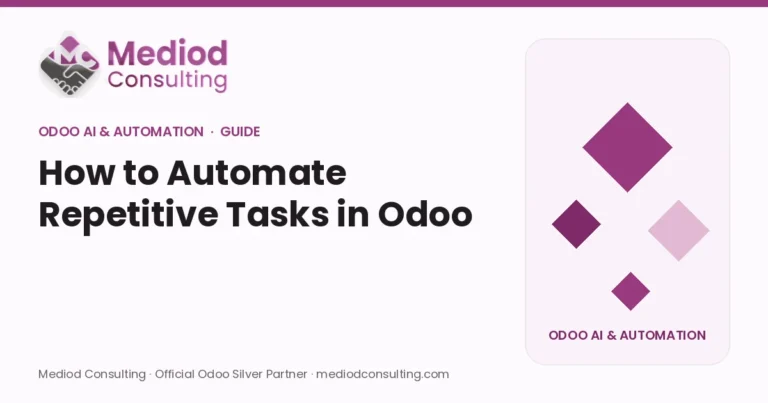 How to Automate Repetitive Tasks in Odoo