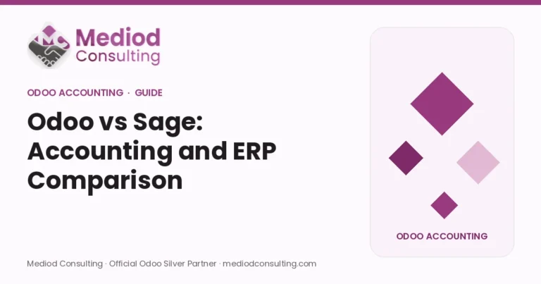 Odoo vs Sage: Accounting and ERP Comparison