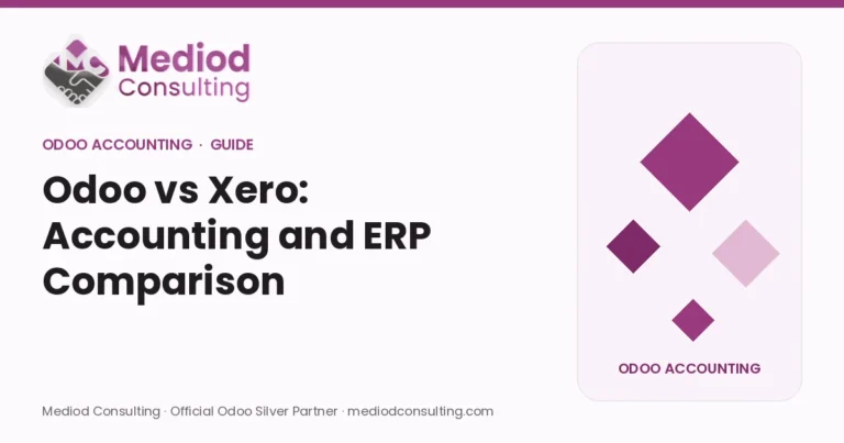 Odoo vs Xero: Accounting and ERP Comparison