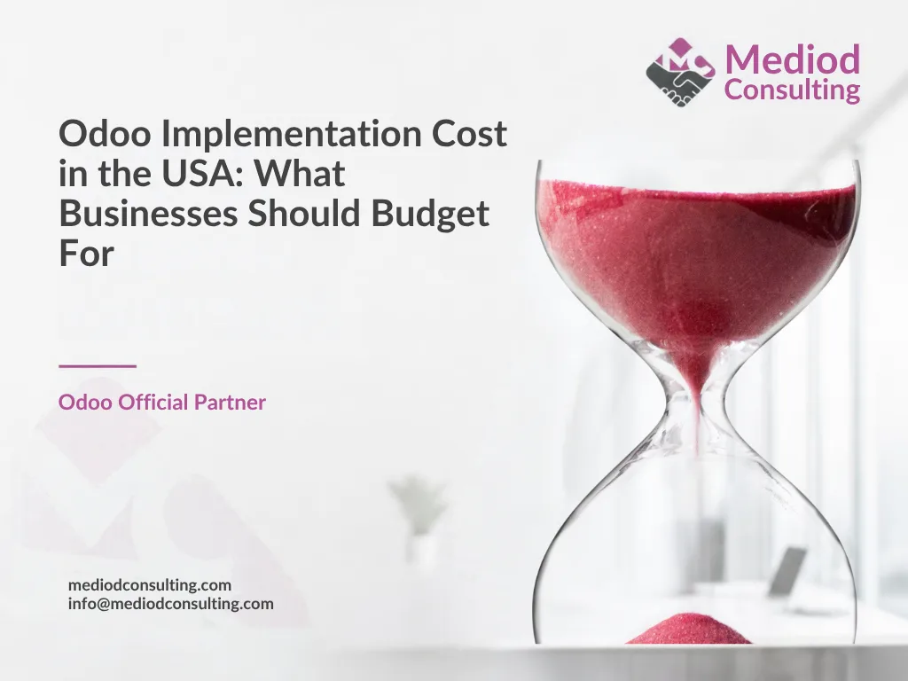 Odoo implementation cost in the USA for businesses