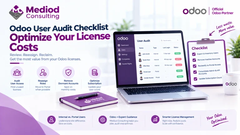 Odoo Contract Renewal: User Audit Checklist to Cut License Costs