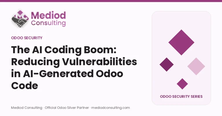 The AI Coding Boom: Reducing Vulnerabilities in AI-Generated Odoo Code